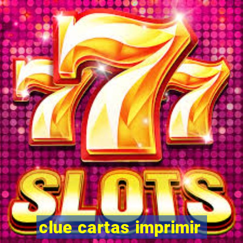 clue cartas imprimir